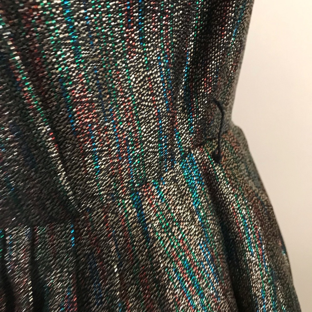 Vintage 50s Lurex Party Dress - Picture 7 of 8